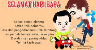 Kad ucapan selamat hari bapa. Ucapan Selamat Hari Bapa Kata Mutiara Hari Ayah
