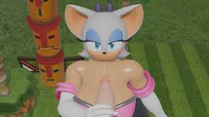 Rouge the bat handjob