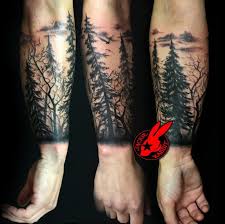 6d4cb59a2fa9b5349f13a01bea77d59c Jpg 736 734 Pixels Arm Sleeve Tattoos Silhouette Tattoos Tree Silhouette Tattoo
