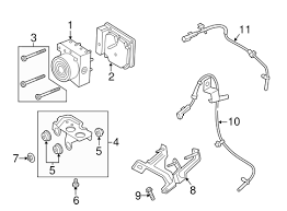 Abs Components For 2014 Ford Fusion Haag Ford Parts