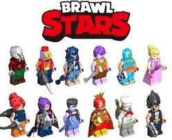 Heute zeige ich euch brawl stars in lego! 12pcs Lot Blocks Brawls Action Figure Game Tara Shelly Broke Crow Jessie Piper Doll Anime Star Hero Model Xmas Toy Gift Stacking Blocks Aliexpress