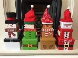 Check spelling or type a new query. Personalised Christmas Nesting Stacking Boxes Xmas Eve Boxes Etsy Diy Felt Christmas Ornaments Xmas Eve Boxes Christmas Mom