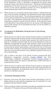 Like essay writing, for example. Job Sharing Scheme For Special Needs Assistants In Recognised Primary And Post Primary Schools Pdf Free Download