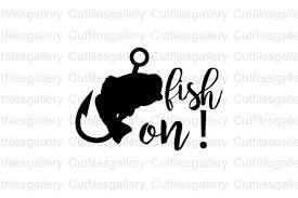 As you can see, there's no shortage of free svg files online! Fish On Graphic By Cutfilesgallery Creative Fabrica