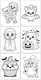 Image result for printable halloween coloring pages