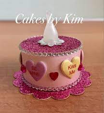 Download this premium photo about birthday cake for valentine's day, and discover more than 8 million professional stock photos on freepik. Valentines Tea Light Cake Made By Kim Tea Light Crafts Cake Paper Craft Tiny Cakes