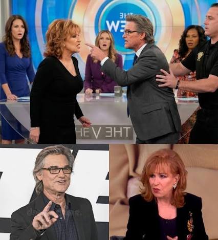Kurt Russell walks off The View set after clashing with Joy Behar