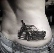Vin diesel was especially close to him and of course, felt the pain of losing a very dear in a recent instagram post, diesel showed off a tattoo on his back of wings containing eyes in the middle. 36 New Ideas For Fast Cars Tattoo Paul Walker Car Tattoos Paul Walker Tattoo Tattoos