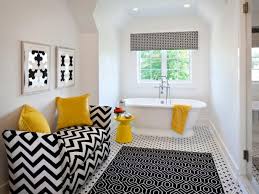 It can be used to design a modern, a traditional or an eclectic bathroom. Black And White Bathrooms Hgtv