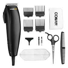 This hatteker unit is one of the most versatile and convenient ways to keep your hair in shape at home. Amazon Com Conairman Dual Voltage 12 Piece Home Travel Haircut Kit Beauty