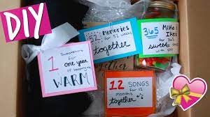 There are the best anniversary gifts for him you can choose for your partner. Diy Anniversary Gift For Him Youtube