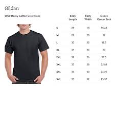 Print On Demand Gildan 5000 Unisex Heavy Cotton Crew Neck