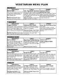 Gestational Diabetes Diet Chart For Vegetarians