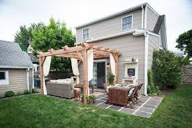 This pergola's sizable capacity for crawling vines and roses conjure visions of lush vineyards surrounded by calm, blue seas. 16 Best Pergola Ideas For The Backyard How To Use A Pergola
