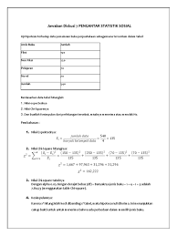 20201126 soal uas smk kelas 10 pengantar ekonomi bisnis prog ak otp semester 1. Jawaban Diskusi 7 Pengantar Statistik Sosial