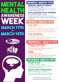 Get the latest news and education delivered to your inb. Ub Student Association On Twitter Mental Health Awareness Week Begins Today With Mental Health Trivia In The Su Lobby Https T Co 5bkmu6o5qm Twitter