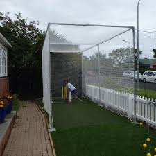 Crickets are very small, and can get out ! Semi Permanent Cricket Cage Perennial Sport Turf