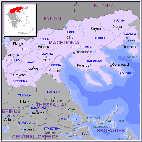 northern greece map ile ilgili görsel sonucu"