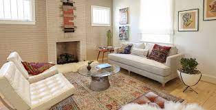 Green beige walls, butterscotch sisal carpet (source). 10 Tips To Help You Choose The Perfect Shade Of White Paint For Your Room