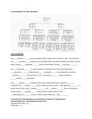 In the mean time we talk concerning classifying matter worksheet, we already collected particular related photos to inform you more. Classificationofmatterwkst 1 03 Classification Of Matter Worksheet I Fill In The Blanks A N Element Is A Pure Substance That Is Made Of Only One Kind Course Hero