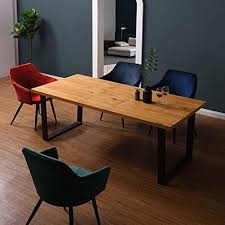 Check spelling or type a new query. Cherry Tree Furniture Bern 6 8 Seater Oak Extending Dining Table With Metal Legs