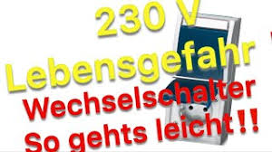 Wenn die led lampe nach leuchtet, kann es am leuchtmittel selbst liegen. Wechselschaltung Kannst Du Selber Machen I Wechselschalter I Tutorial Youtube