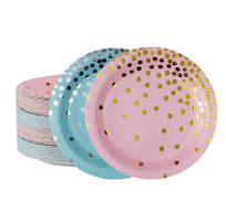 Amazon.com: Ottin Pink and Blue Gender Reveal Decorations ...