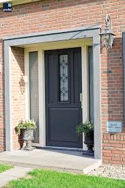 Deur In Pvc Kunststof Deur Ter Pvc Plastic Serie Lumobloc 118mm Primo Profel Deur Voordeur Buitendeur Pvc Deuren Wordt In 2020 Buitendeuren The Doors Deur