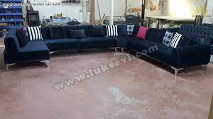 En çok tercih edilen köşe koltuk takimlari, en uygun ödeme seçenekleri ile türkiye'nin en büyük mobilya showroomu i̇rfan home'da sizleri bekliyor! Rio Lacivert U Kose Koltuk Takimi Buyuk Olcu Ozel Uretim Luksevi