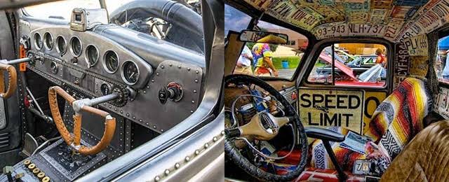 Top 50 Best Rat Rod Interior Ideas - Retro Automotive Designs