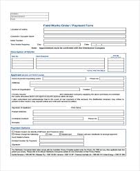The work order is performed and details are updated. Free 30 Service Order Forms In Pdf Ms Word Excel
