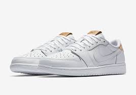 Air Jordan 1 Low Og Premium White Vachetta Tan Sneakernews Com Jordan Shoes For Men Air Jordans Sneakers Fashion