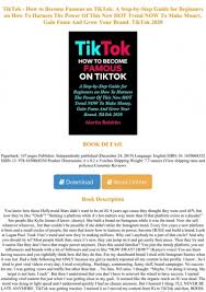 This app was launched in 2017 by bytedance, for markets outside of ask your followers about your lackings and how you can improve them. Pdf Download Tiktok How To Become Famous On Tiktok A Step By Step Guide For Beginners On How To Harness The Power Of This New Hot Trend Now To Make Money Gain Fame