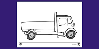 Printable semi truck coloring page. Semi Truck Colouring Page Colouring Sheets
