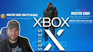 These will, reportedly, be a part of. Fortnite Halo Master Chief Xbox Series X Exclusive Skin Matte Black Youtube
