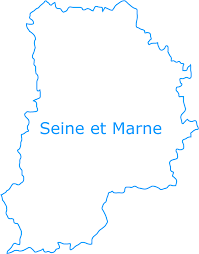 Chaque tracé de commune est une forme graphique modifiable : Carte Departement Seine Et Marne Departement Seine Et Marne Et Codes Postaux Seine Et Marne