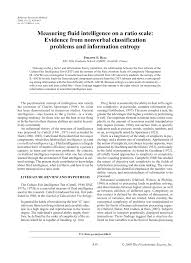 Culture fair test (cfit) * * footer text footer text tujuan tes cfit tes ini dipergunakan untuk keperluan yang berkaitan dengan faktor kemampuan mental umum atau kecerdasan. Pdf Measuring Fluid Intelligence On A Ratio Scale Evidence From Nonverbal Classification Problems And Information Entropy