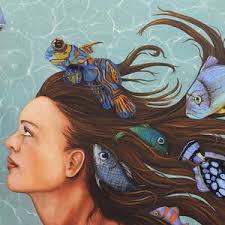 The Fisherman Painting by Leah Saulnier The Painting Maniac