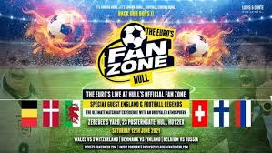 Russia will definitely gets an home advantage. Euros Fan Zone Hull Wales Vs Switzerland Denmark Vs Finland Belgium Vs Russia Zebedee S Yard East Yorkshire 12 June 2021
