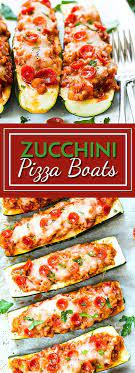 Pizza Zucchini Boats With Pepperoni And Sausage A Healthy Low Carb Pizza Zucchini Boat Recipe That Is Zucchini Boat Recipes Italian Recipes Healthy Recipes