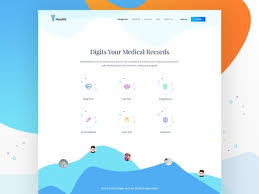 This application allows everyone to keep a health diary and send the data to your doctor. Medical Record App Designs Themes Templates And Downloadable Graphic Elements On Dribbble