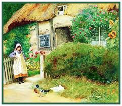 Maybe you would like to learn more about one of these? Seaside Garden At English Country Cottage Strachan Counted Cross Stitch Pattern
