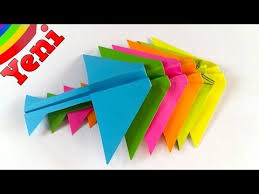 Dunyanin En Hizli Kagit Ucagi Nasil Yapilir Origami Ucak Yapimi Paper Flight Plane Youtube Origami Sanat Ucak