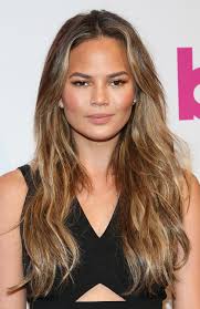 25 Celebrity Brunettes To Inspire Your Next Dye Job Chrissy Teigen Hair Hair Styles Brown Hair Colors