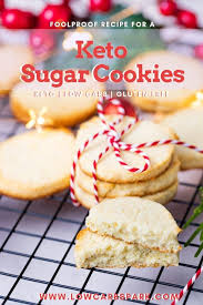 One Carb Keto Sugar Cookies Recipe Food Keto Dessert Keto Cookies
