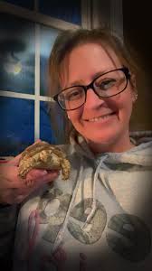 What can be done to encourage a red foot tortoise to eat after a change in  environment?