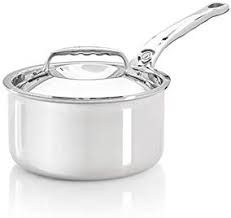 Amazon Com De Buyer Affinity Saucepan With Lid Diameter 16 Cm 20 Cm Kitchen Dining