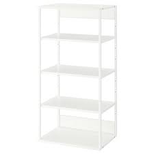 Platsa Avohylly Valkoinen 60x40x120 Cm Ikea Open Shelving Units Shelving Unit Open Shelving
