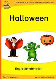 Englischmaterialien Halloween Halloween Geschichte Unterrichtsmaterial Grundschule