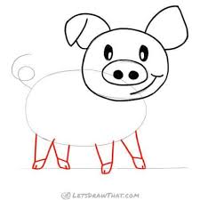 Check spelling or type a new query. How To Draw A Pig Happy Cartoon Pig Drawing Step By Step
